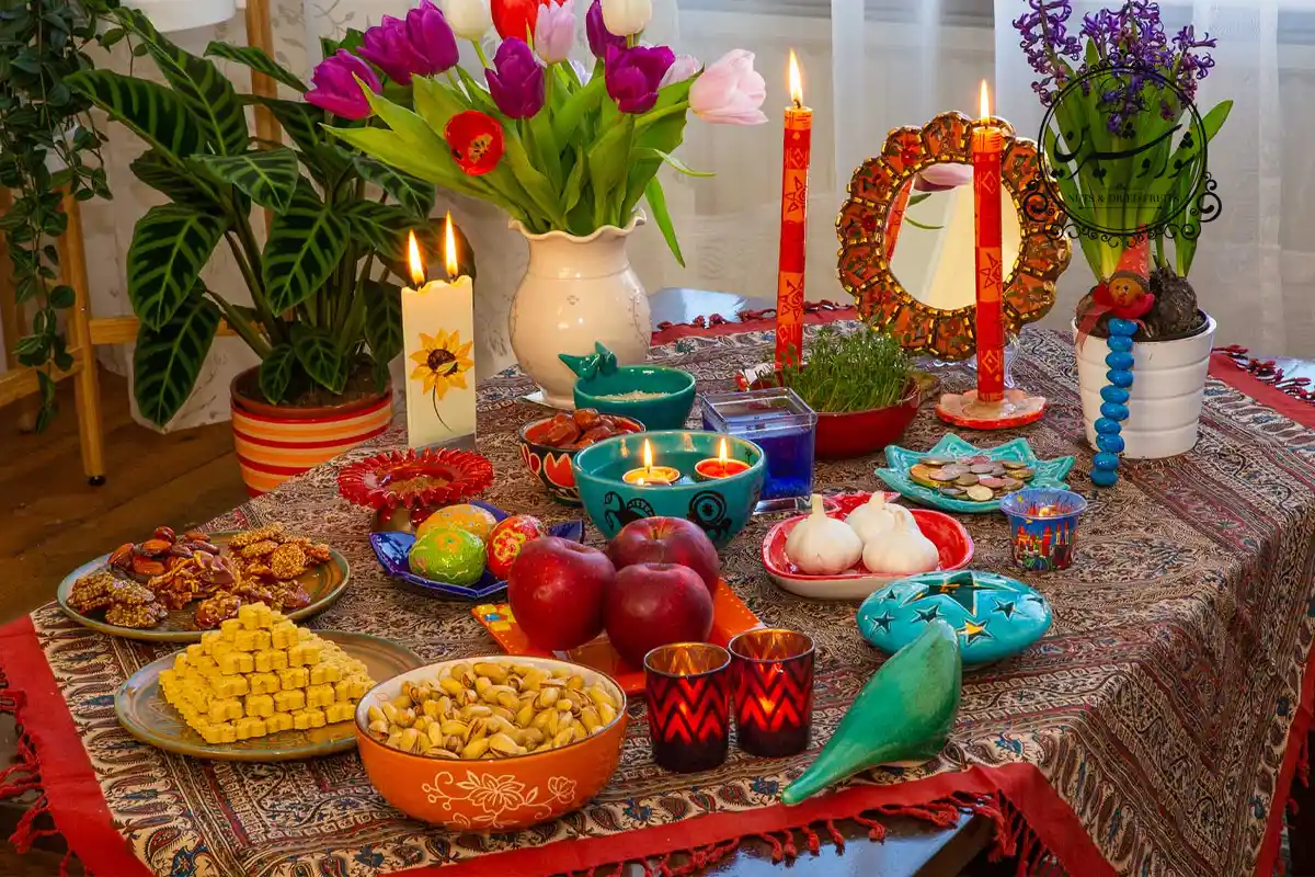 سفره هفتسین نوروز